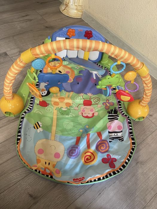 Дитячий розвиваючий килимок-піаніно fisher price