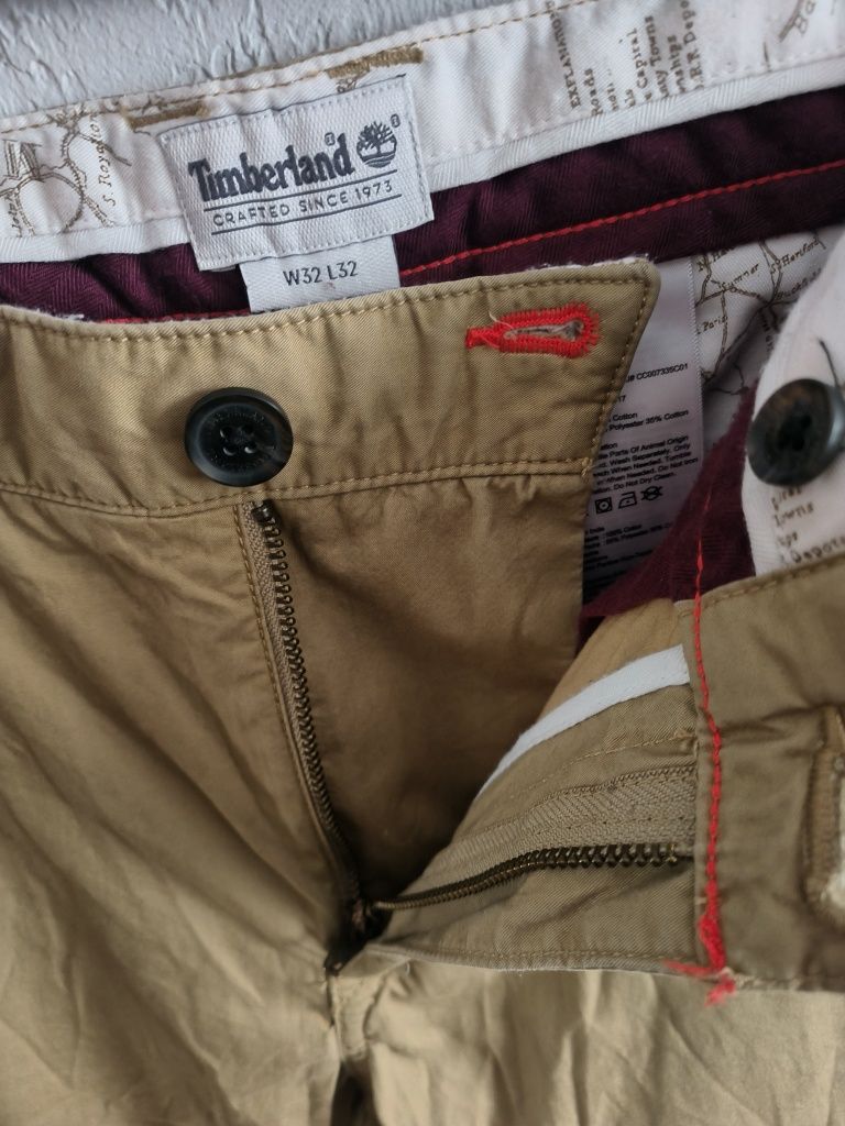 Męskie spodnie Chinos Timberland Slim Fit W32 L32