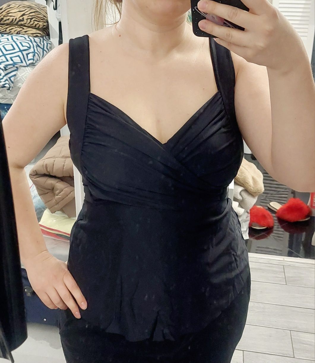 Strój kąpielowy tankini, r.M, Shein