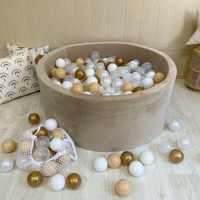 Детский сухой бассейн с шариками и без. Сухі басейни з кульками і без
