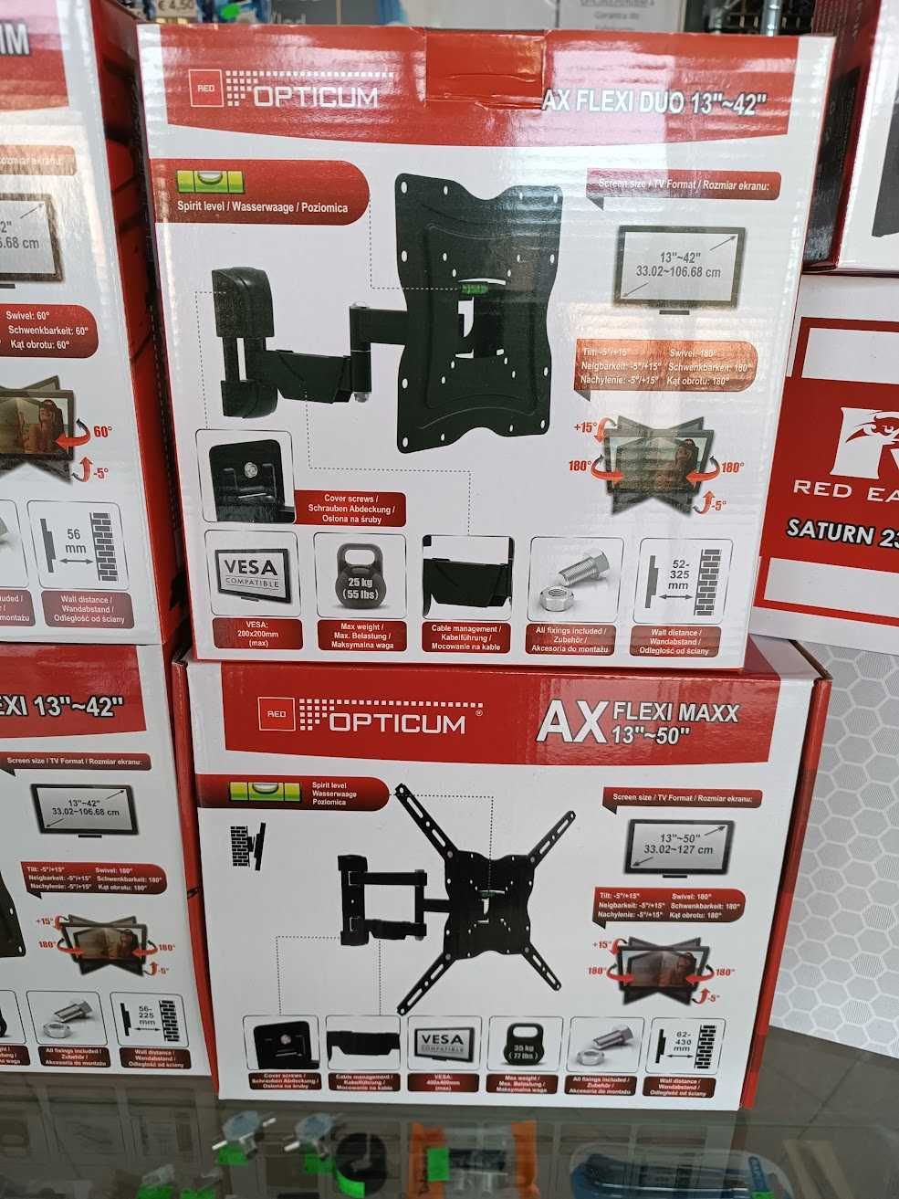 Suportes LCD Ax opticum de 10 a 70 polegadas