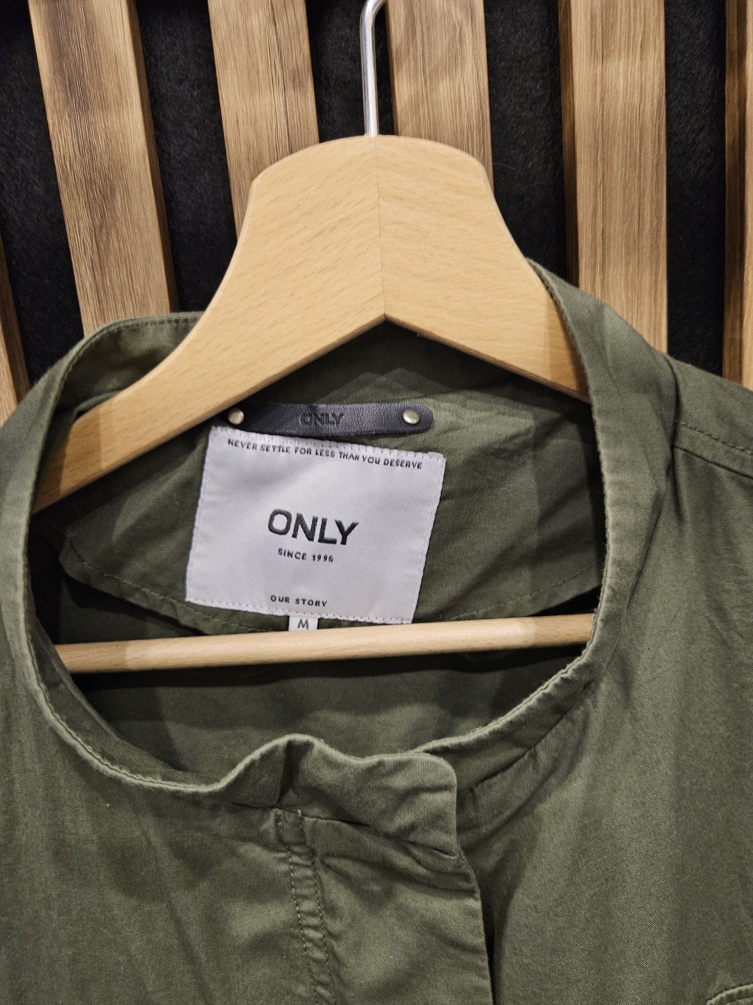 Parka kurtka khaki only rozm. M/L plaszczyk wiosenna