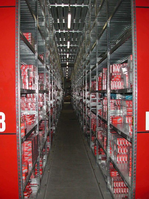 Стелажі поличкові та палетні, Мезонин -  фронтальні та інше