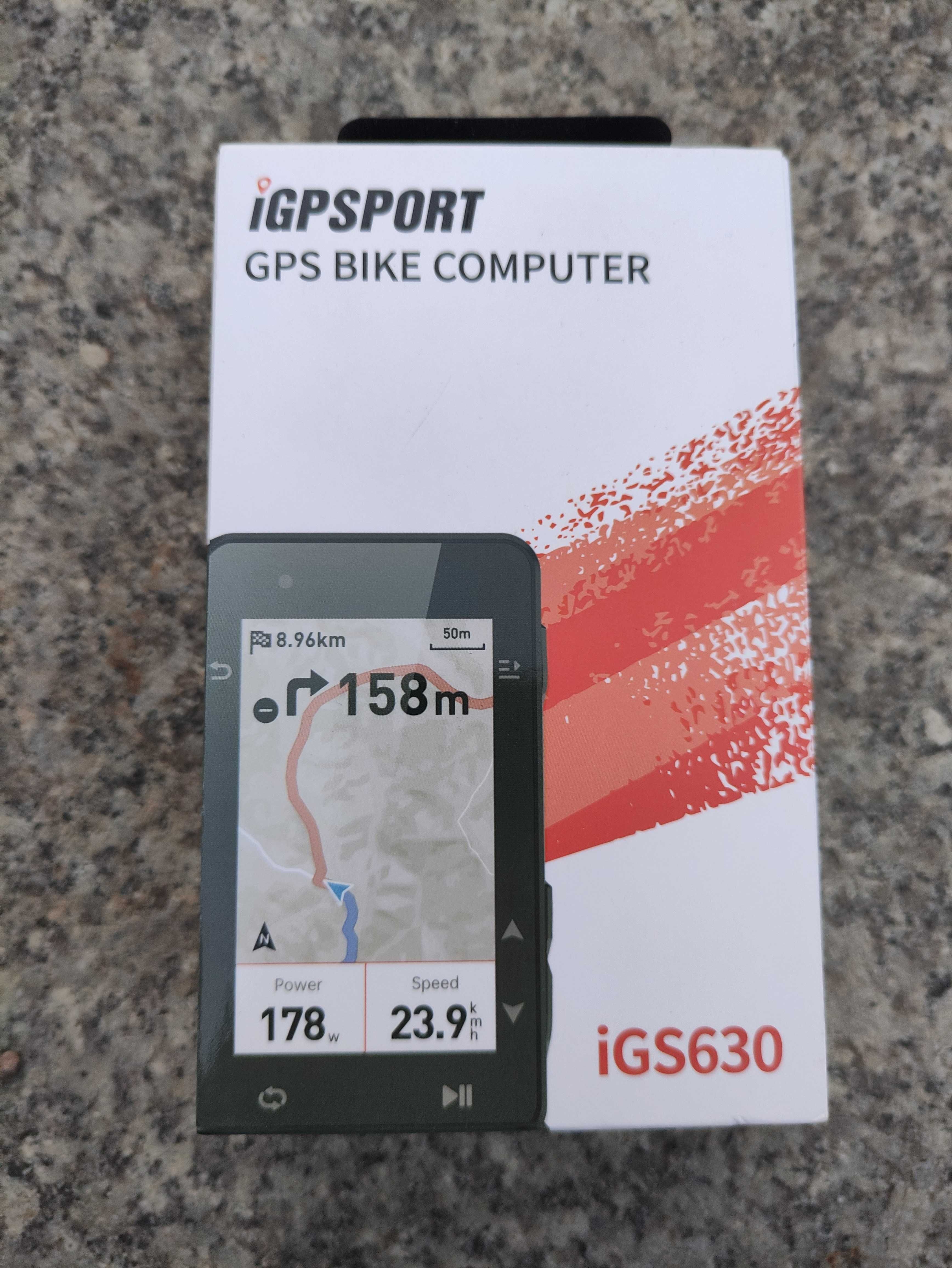 Licznik rowerowy IGPSPORT IGS630 bezprzewodowy Nawigacja rowerowa NOWY