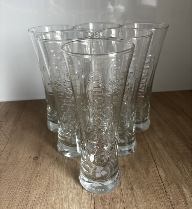 6 x Carlsberg Szklanka Szklanki Kolekcja