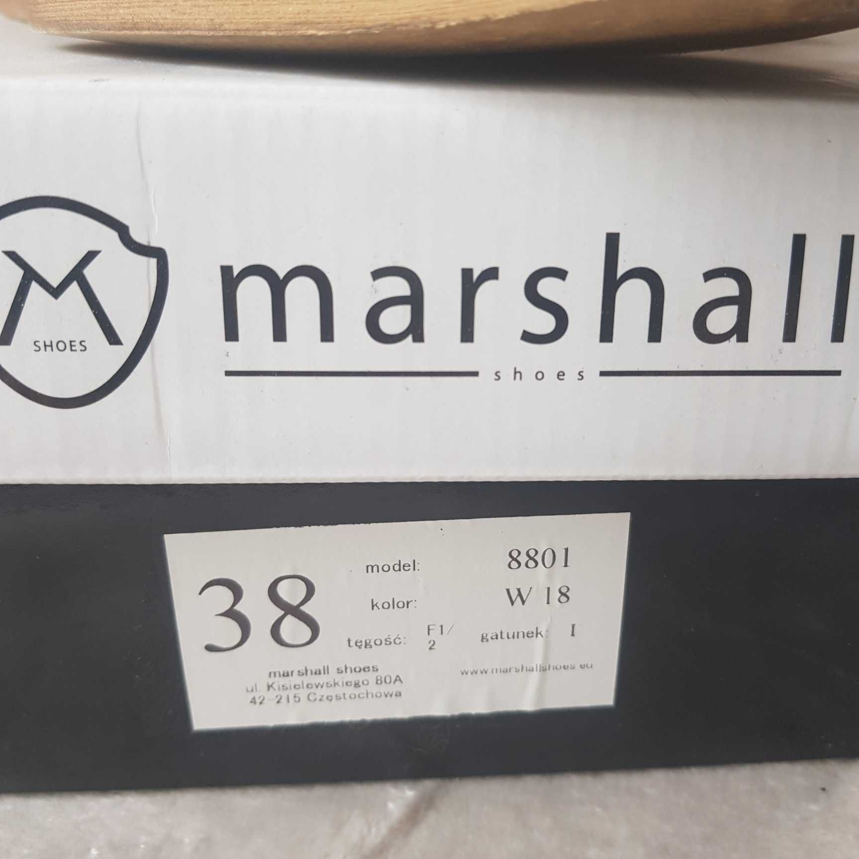botki kowbojki skórzane r. 38 Marshall shoes