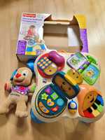 Fisher Price Stolik interaktywny + piesek interaktywny. Z opakowaniem