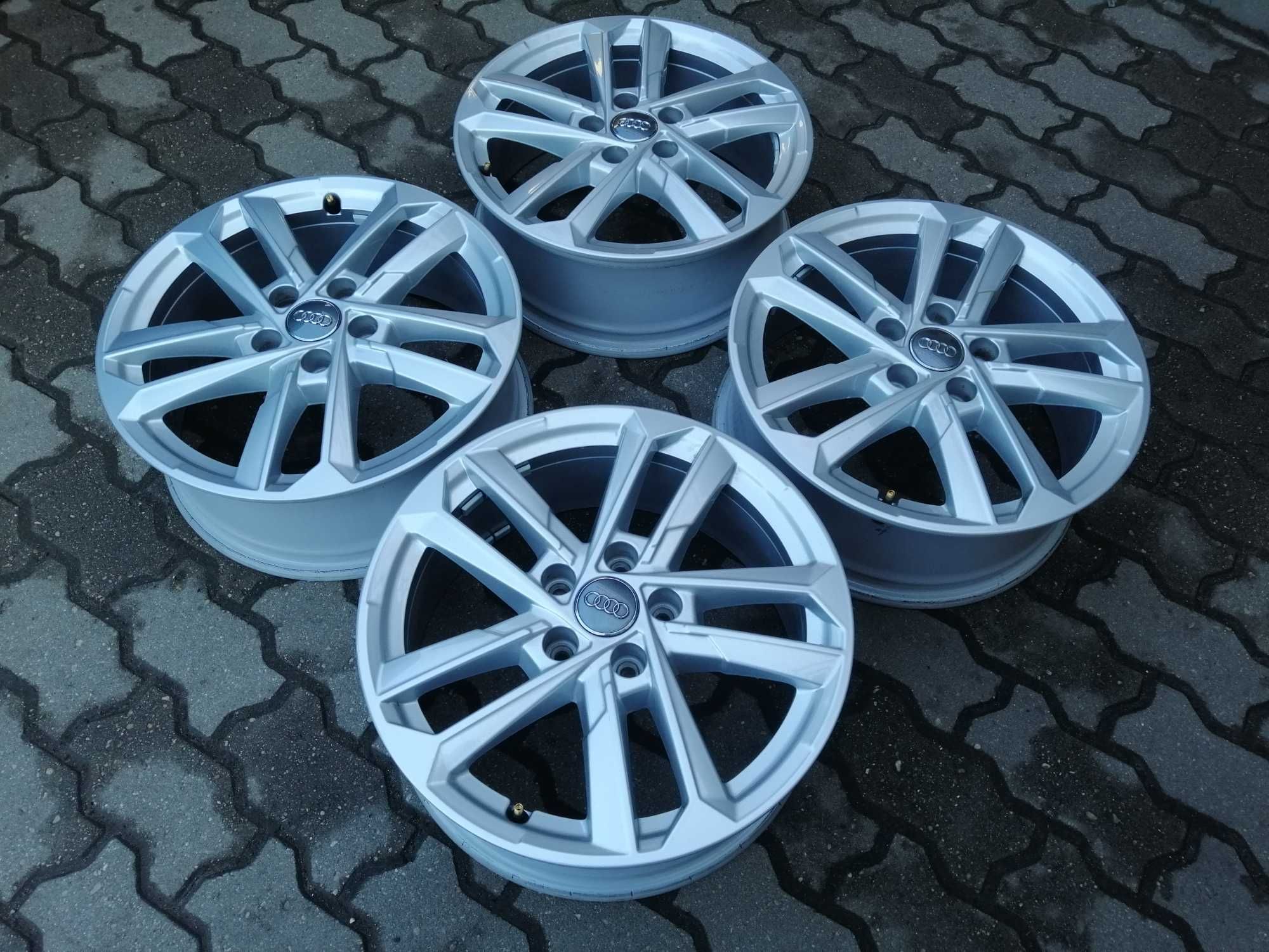 Felgi aluminiowe 5 x 112 R 17 Alufelgi oryginalne Audi Jak Nowe Vw