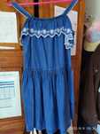 4 Vestidos de ganga menina