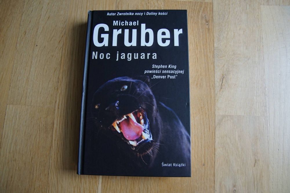 Michael Gruber Noc jaguara, twarda oprawa