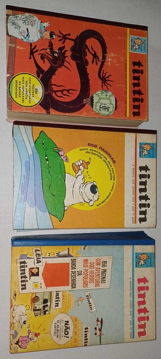 Tintim - Coleção fascículos encadernados