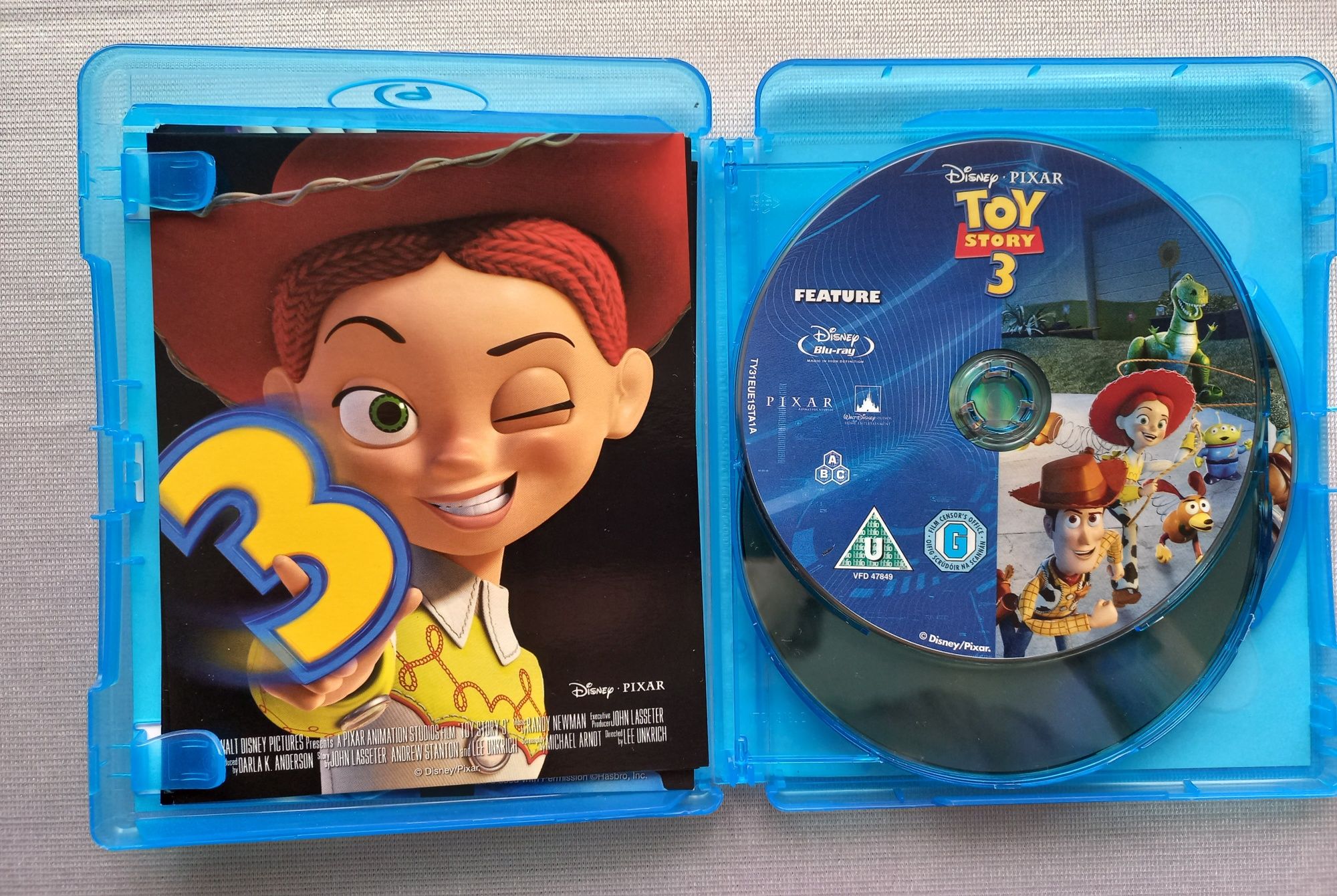 Blu ray + DVD Диск мультфильм Toy Story 3 История Игрушек (Англ)