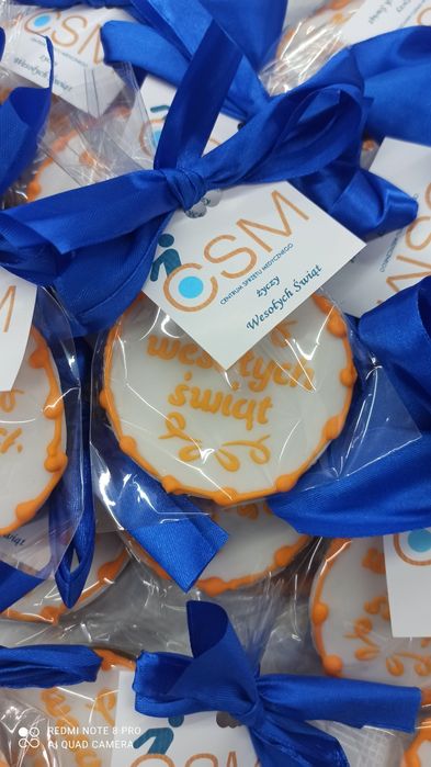 Pierniki z logo firmy