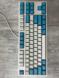 Клавиатура премиального бренда Leopold white mint cherry mx red