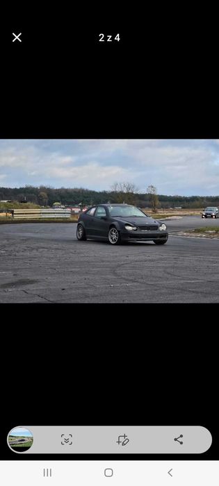 Mercedes C sport 2.0 kompressor drift