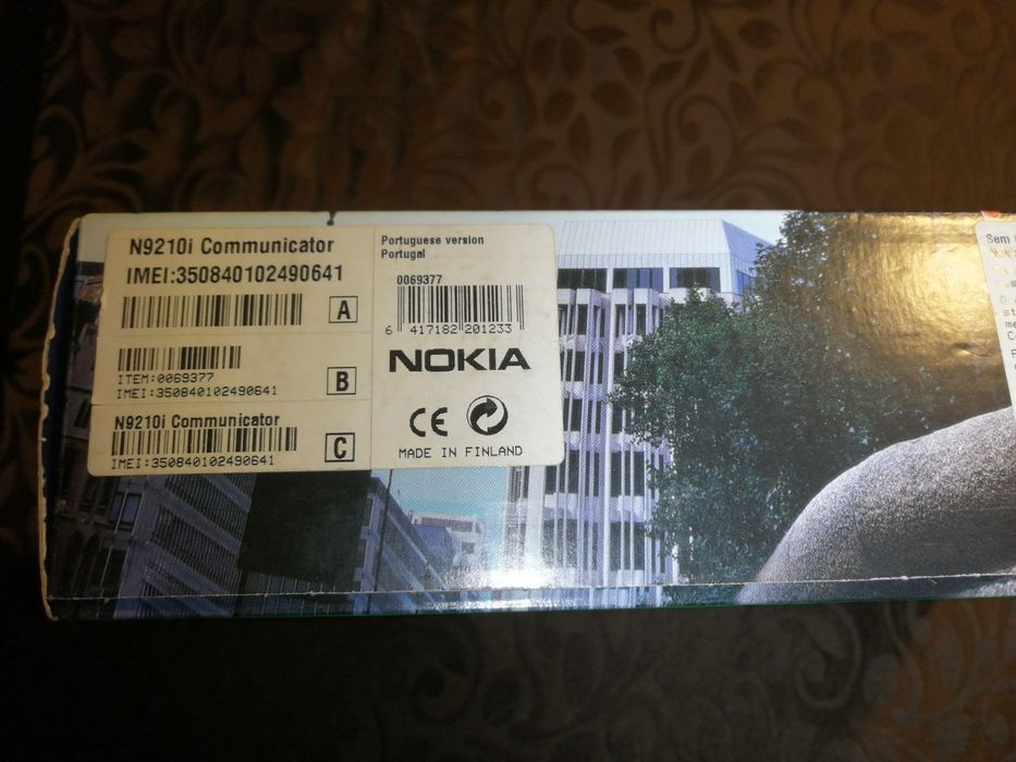 Telemóvel communicator Nokia 9210