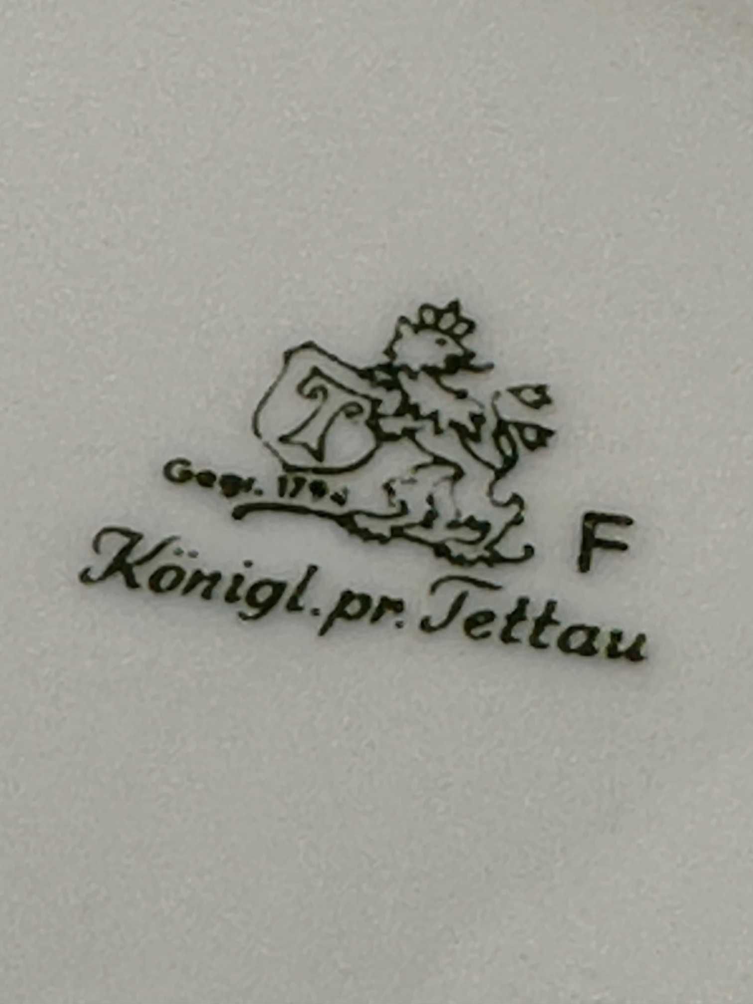Filiżanka Konigl. pr. Tettau  róże
