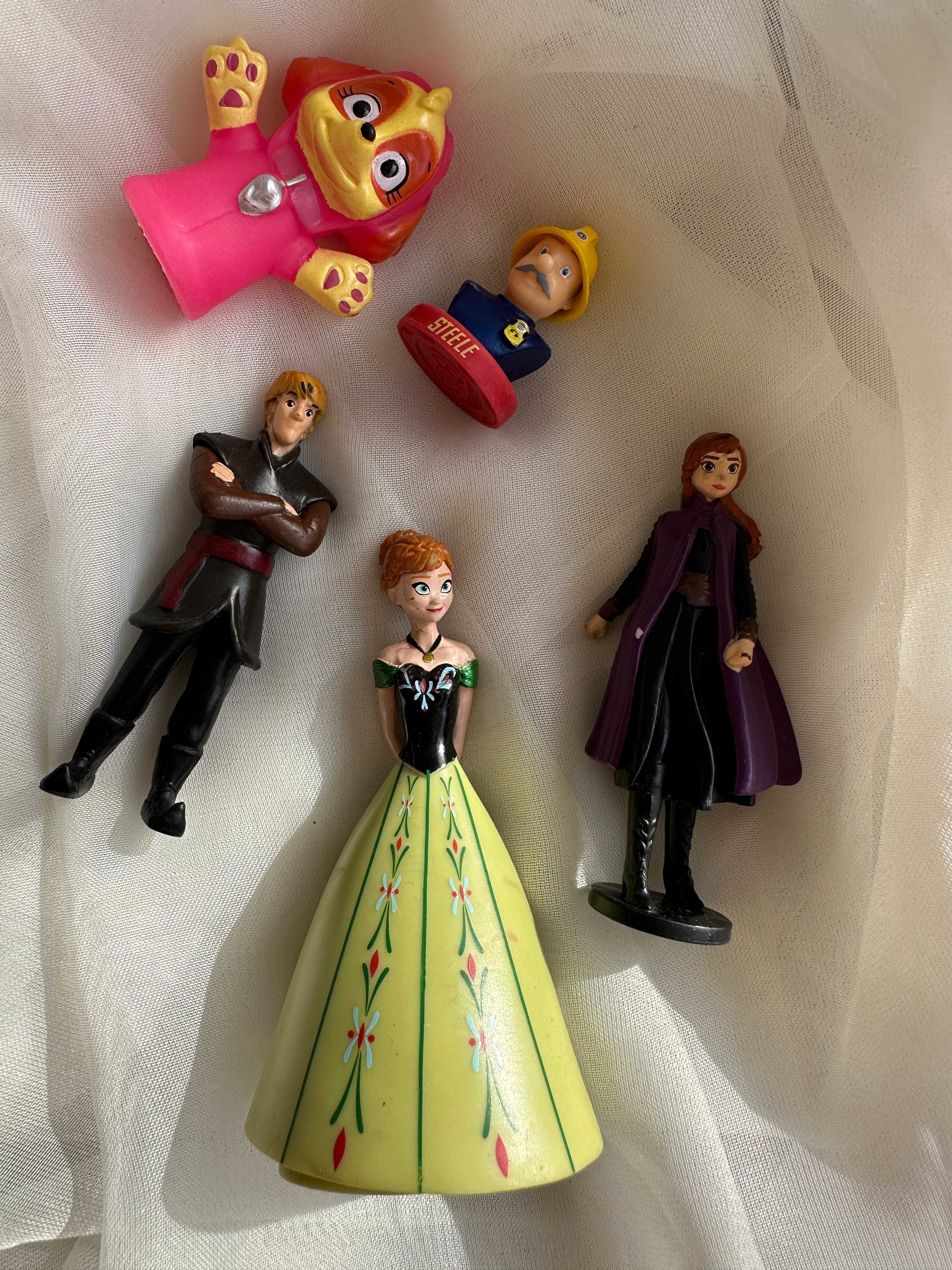 Figurki z krainy lodu Anna Elza Christof + gratisy zestaw zabawki