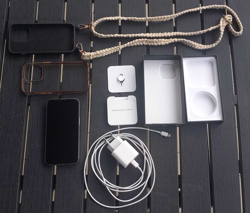 iPhone 13 Pro Silver 256GB como novo