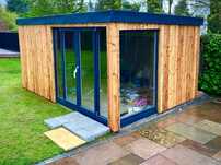 Biuro ogrodowe ocieplone pawilon domek letniskowy garden office Venus