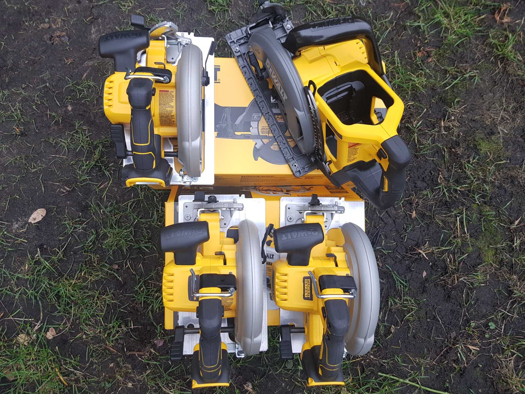 Аккумуляторная циркулярная пила DeWALT DCS 574 / 573 / 577