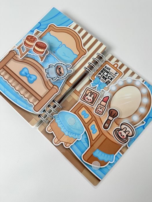 Альбом на липучках Labubu