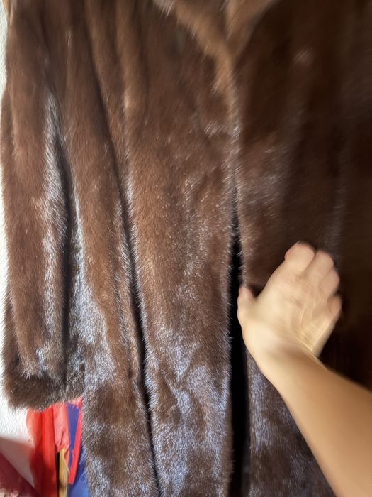 Casaco de vison genuino