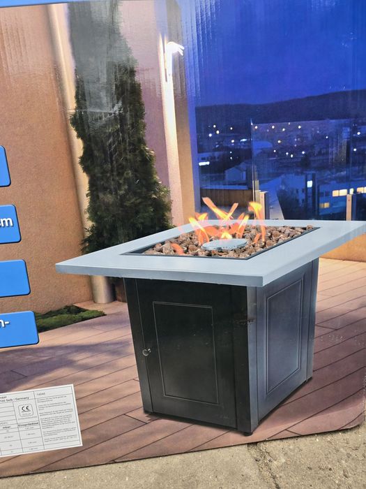 Ogrzewacz tarasowy , palenisko