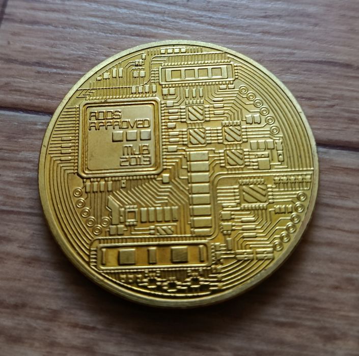 Биткоин монета сувенир