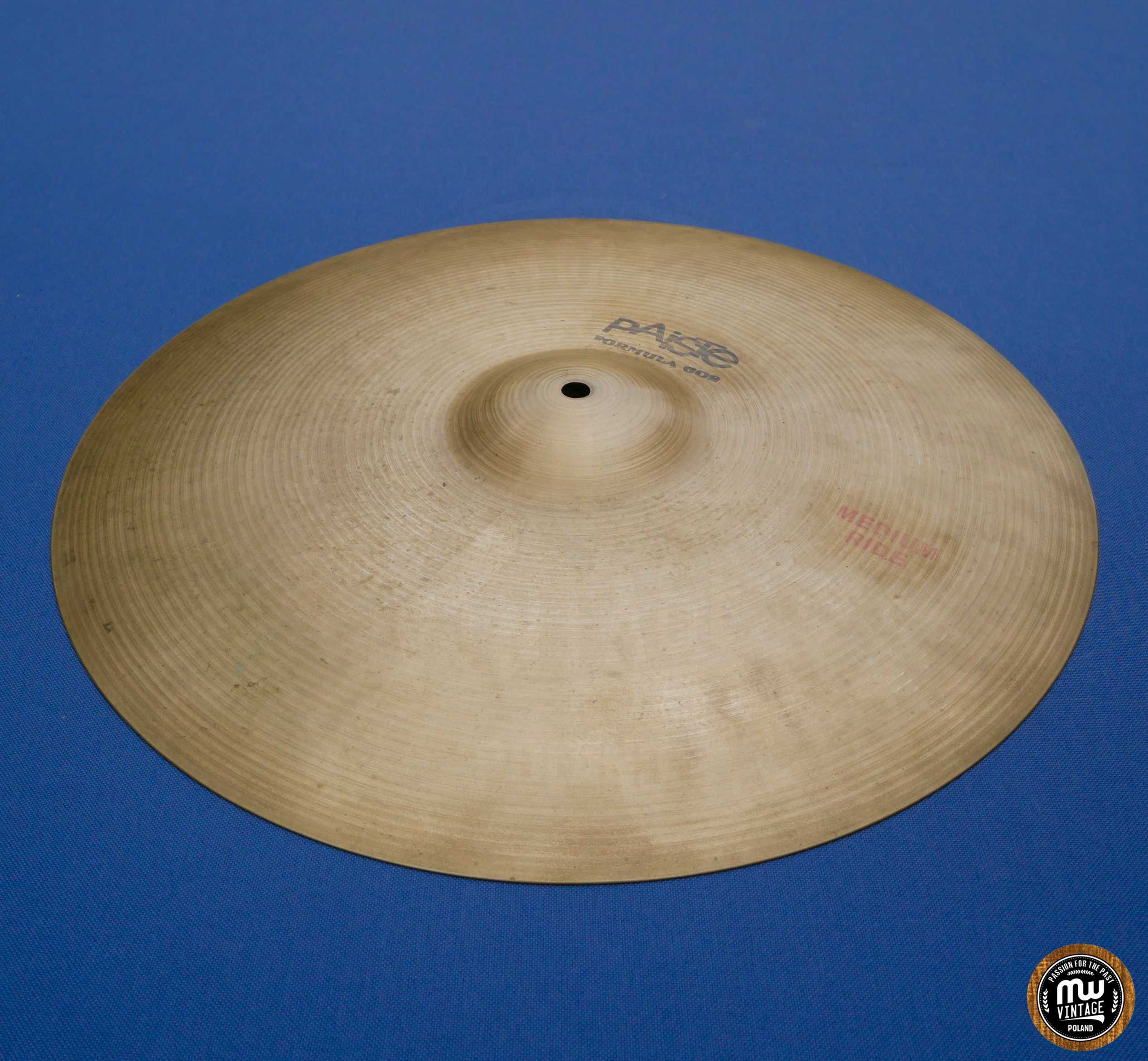 Paiste - talerz 602 Medium Ride 18” Black Label ‼️