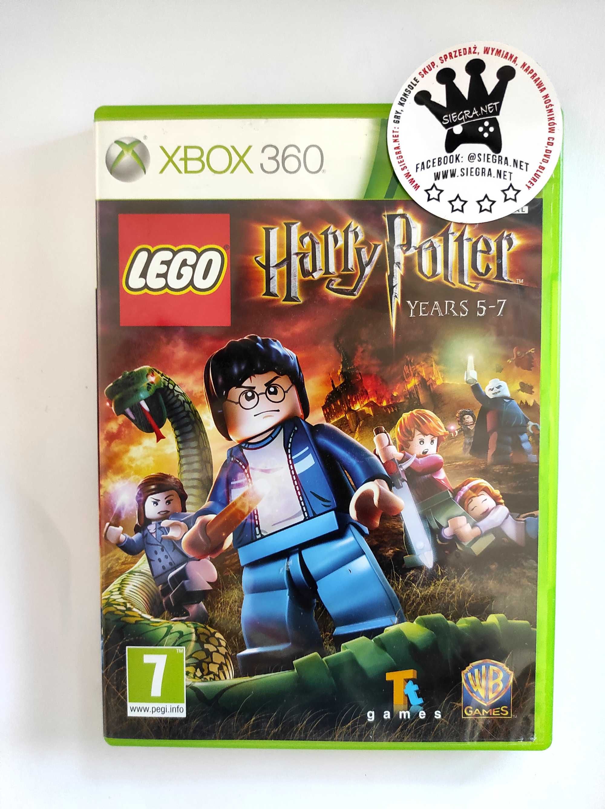 Lego Harry Potter 5-7 lat Xbox 360