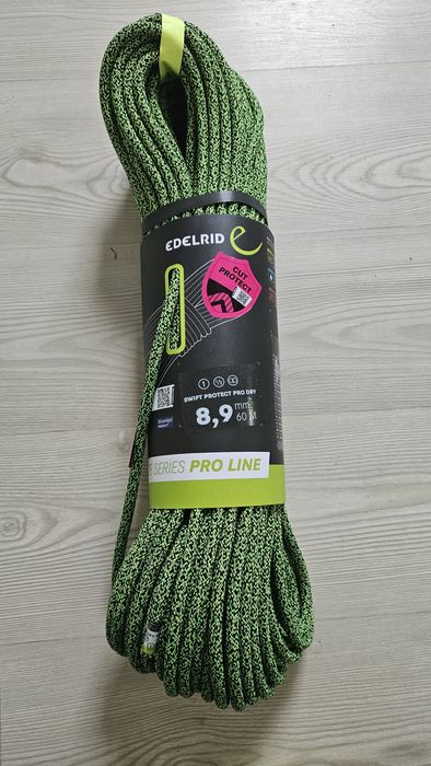 Lina dynamiczna Edelrid Swift Protect Pro Dry 8,9 mm 60 m