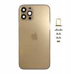 RAMKA KORPUS Obudowa Tył Tylny Tylna Apple iPhone 12 Pro Gold Złoty