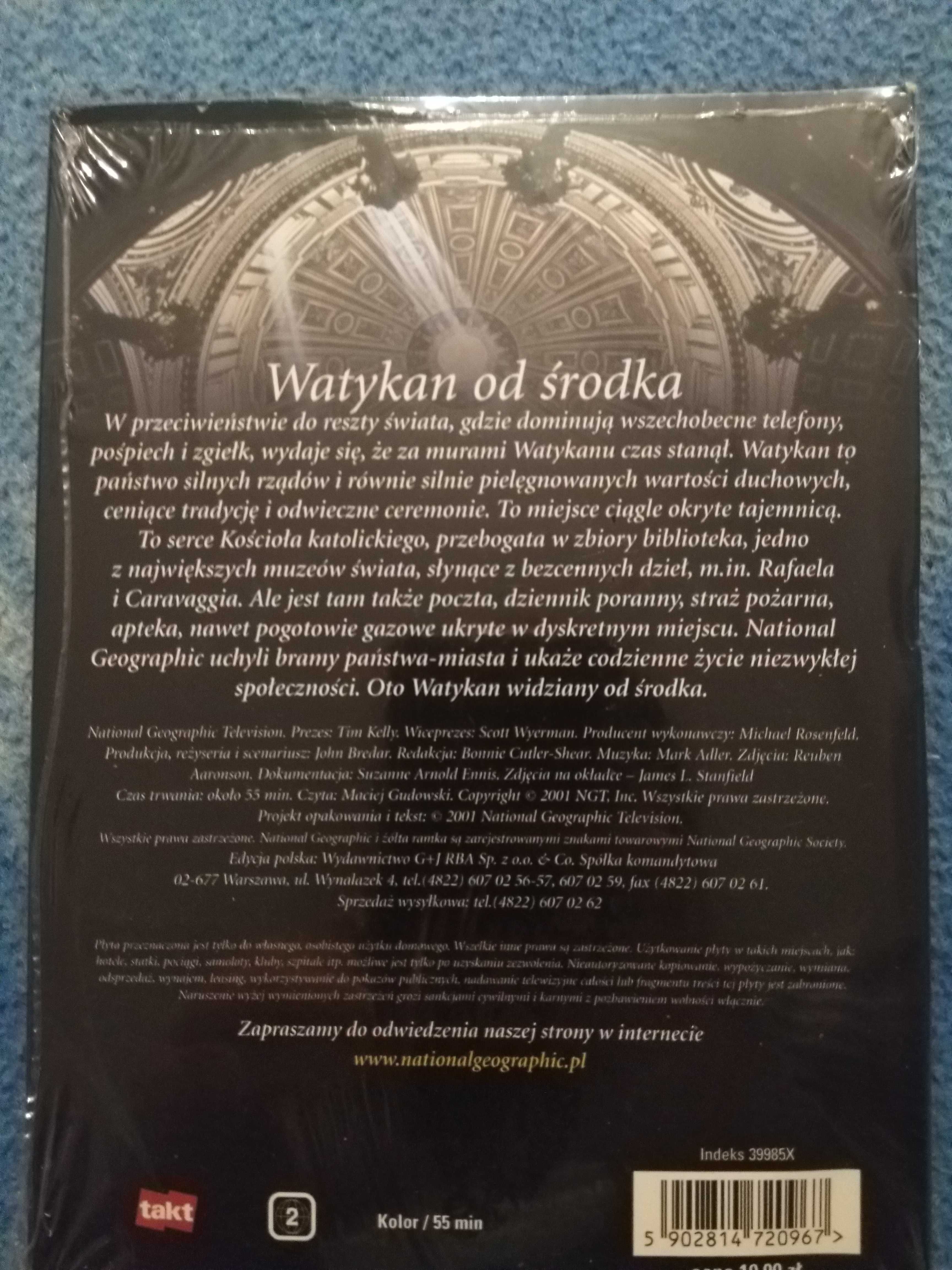 Watykan od srodka - nowa płyta dvd Jan Paweł II