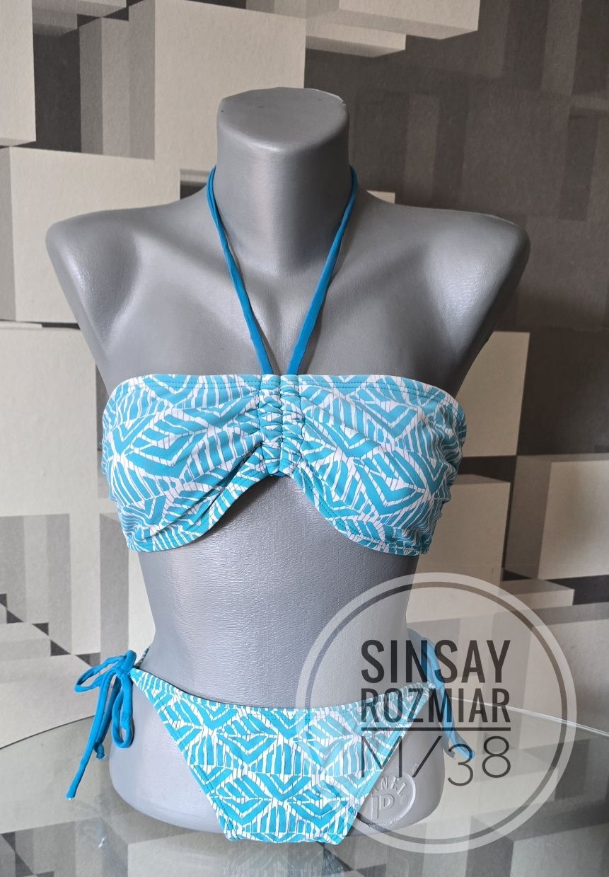 Strój kąpielowy, dwuczęściowy, bikini, rozmiar M/38