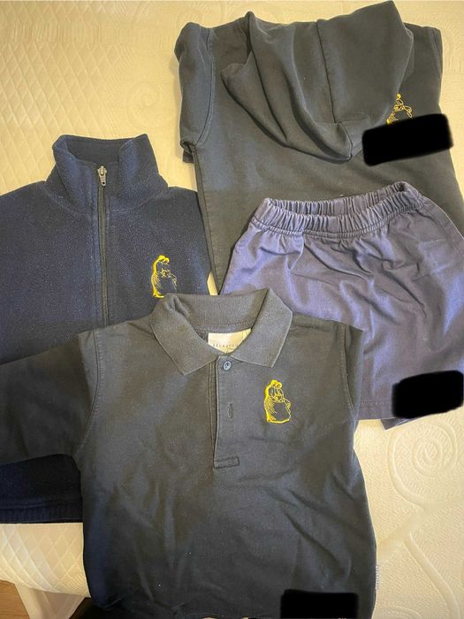Uniforme Jardim Escola João de Deus 2 e 4 anos