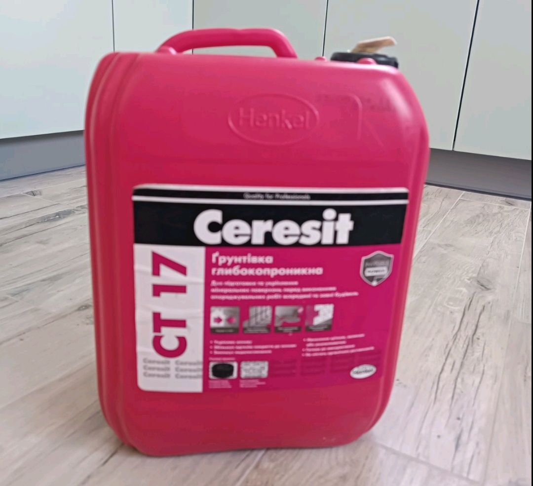 Ґрунтовка Ceresit CT 17 глибокого проникнення 10л