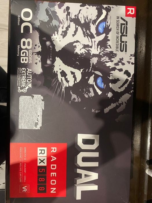 ASUS Radeon RX 580 Dual OC 8GB GDDR5