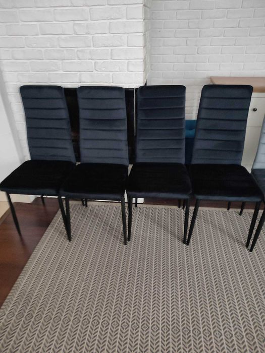 Piękne i eleganckie krzesła VELVET w super cenie SUPER JAKOŚĆ