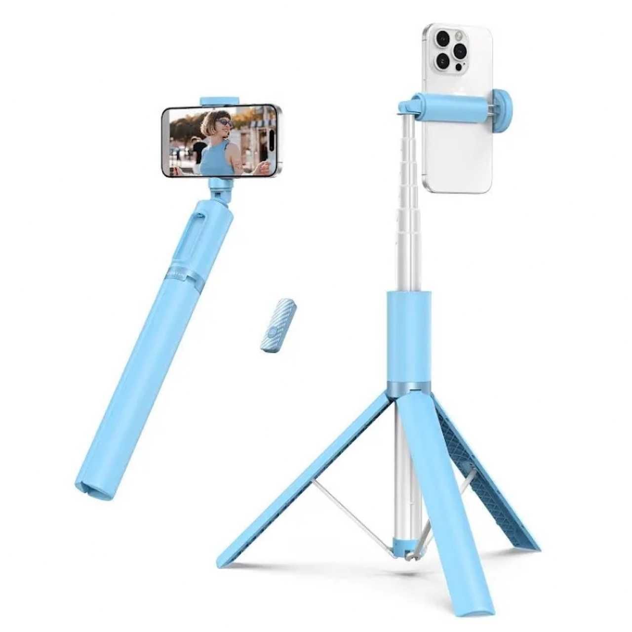 ATUMTEK 3-w-1 SELFIE STICK & STATYW Bluetooth 140 cm z Pilotem