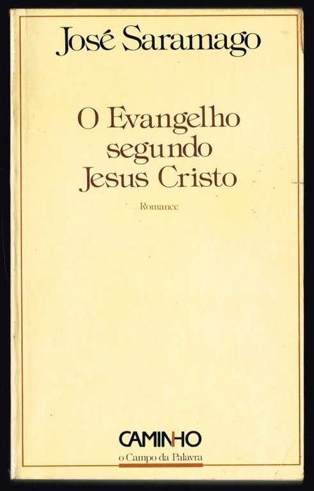 Antigo Livro "O Evangelho segundo Jesus Cristo" de José Saramago