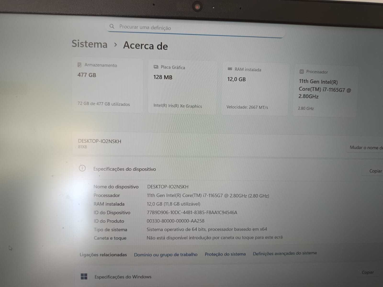 Portátil Lenovo ideapad 3