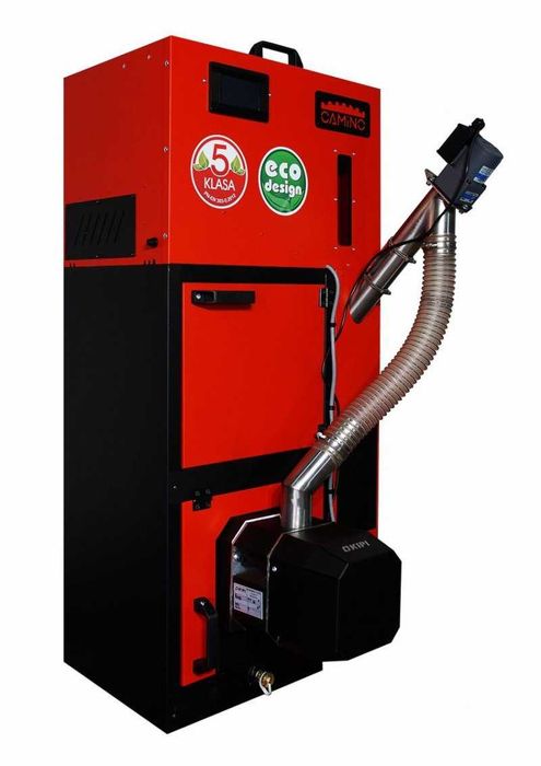 Piec na pellet, kocioł