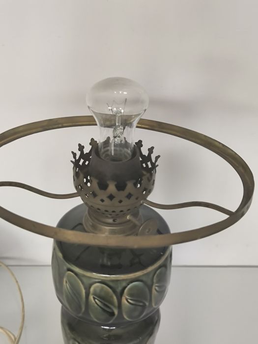 Lampa Mirostowice Polamp Zielona PRL