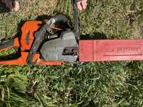Husqvarna 562 XP G, з установленою шиною від Jonsered