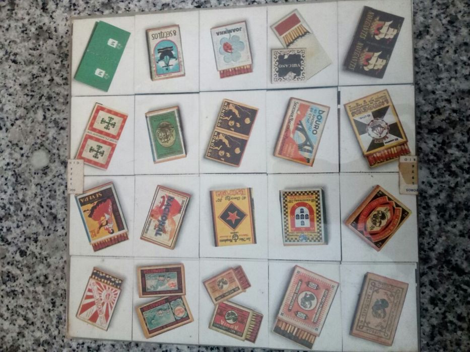 Coleção fósforos cinquentenario 1926 a 1976