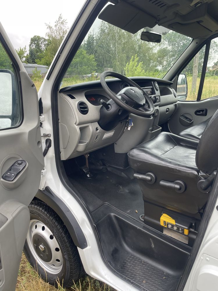 renault master doka wywrotka brygadowka 7 osob kiper klima