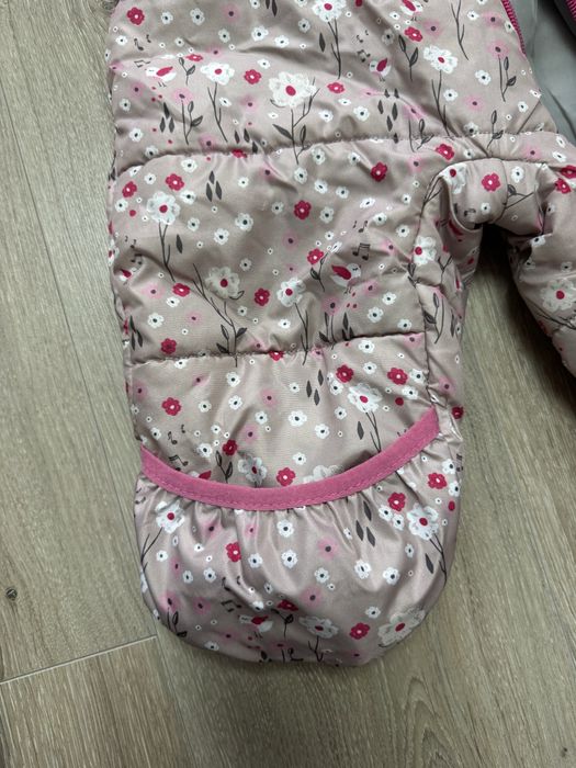 Зимовий комбінезон на дівчинку розмір 68