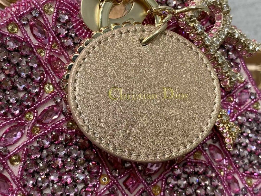 CHRISTIAN DIOR® Luksusowa torebka skórzana ekskluzywna torba LADY DIOR