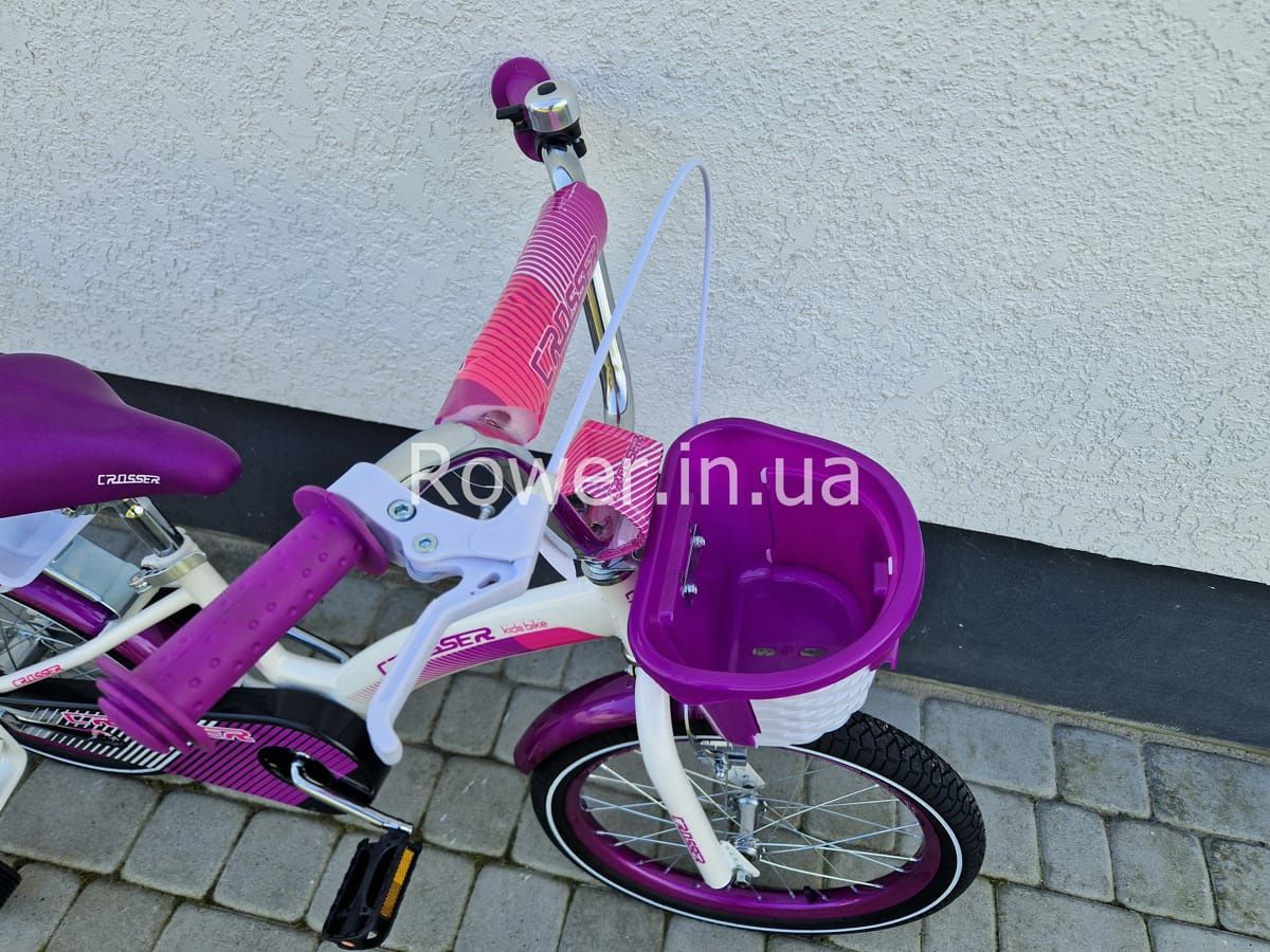 Дитячий велосипед для дівчаток 5-7 років Crosser Kids Bike 3 18"